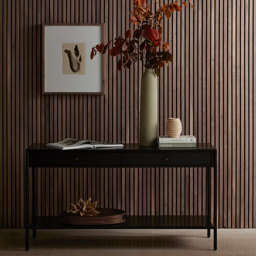 Bronzed Iron Console Table (57") | West Elm (US)