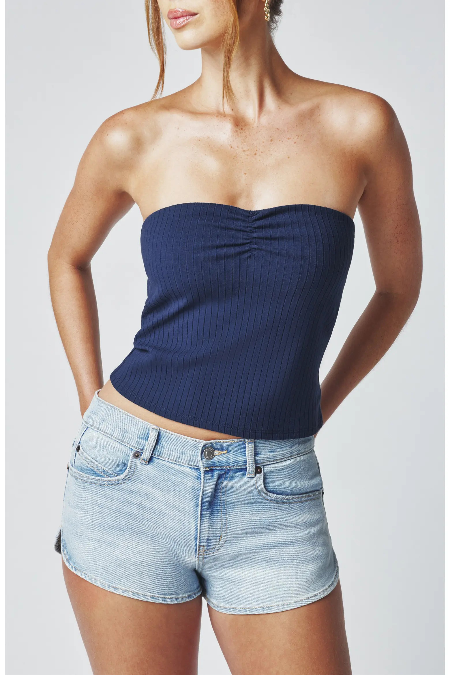 Florence by Mills Ruched Tube Top (Women) | Nordstrom | Nordstrom