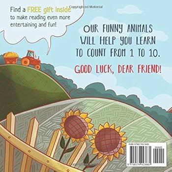 Counting Animals on the Farm: Counting book for kids, Learn numbers from 1 to10, Counting Animals | Amazon (US)