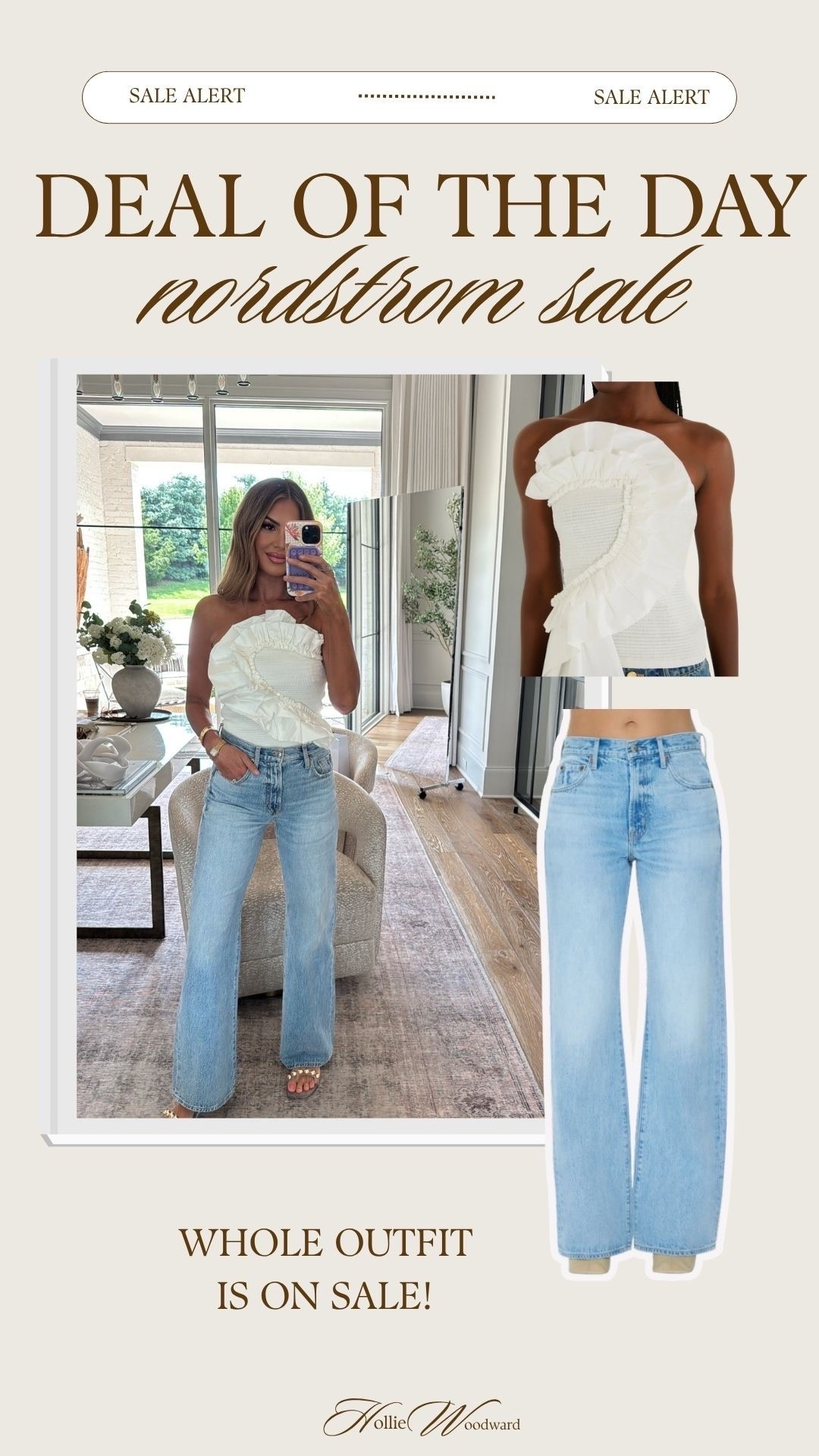 wearing a small top and a 27 in the jeans!

#LTKSaleAlert