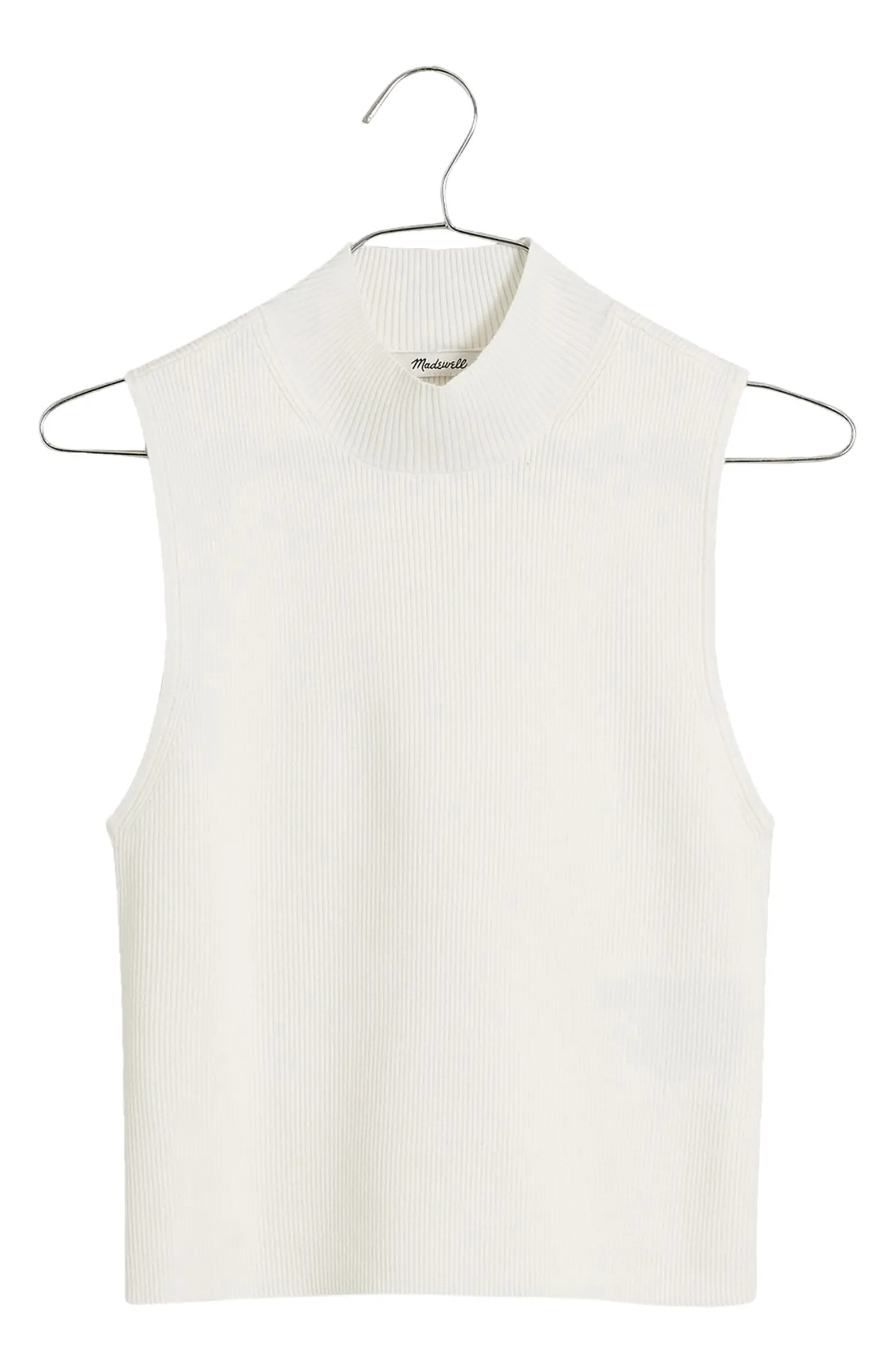 Madewell Mock Neck Wide Rib Sweater | Nordstrom | Nordstrom