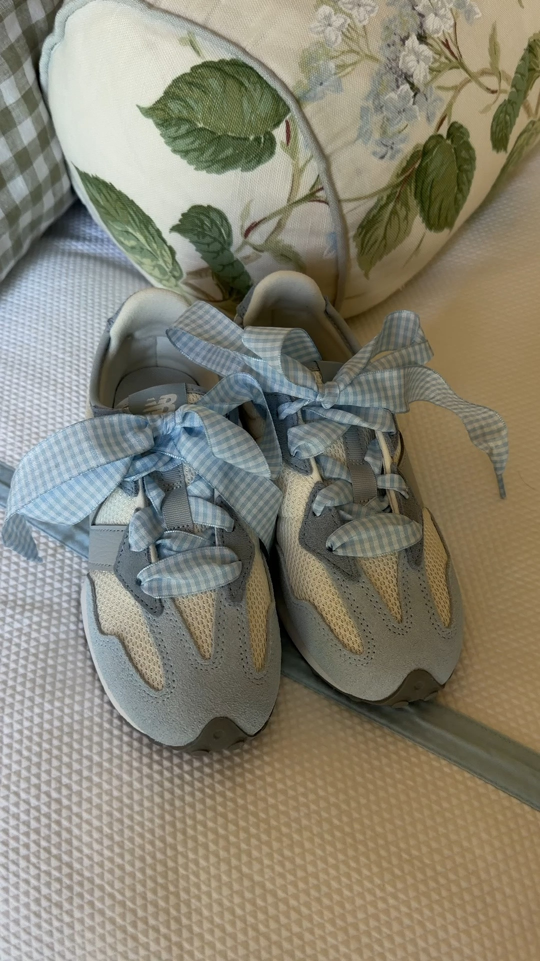 How cute are these shoes with the gingham laces?! I love them for Charlie for back to school! @Zappos #ad

#LTKKids