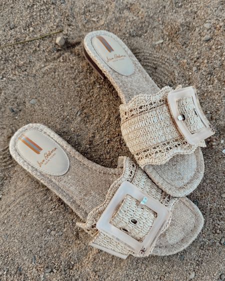 Loving these sandals! Brought them with me on vacation in Belize 🤍

#sandals #summersandals #vacay #vacation #raffia #samedelman #mothersdaygift #chanclas #comfy #shoes #womenssandals #slides 

#LTKGiftGuide #LTKShoeCrush #LTKSeasonal