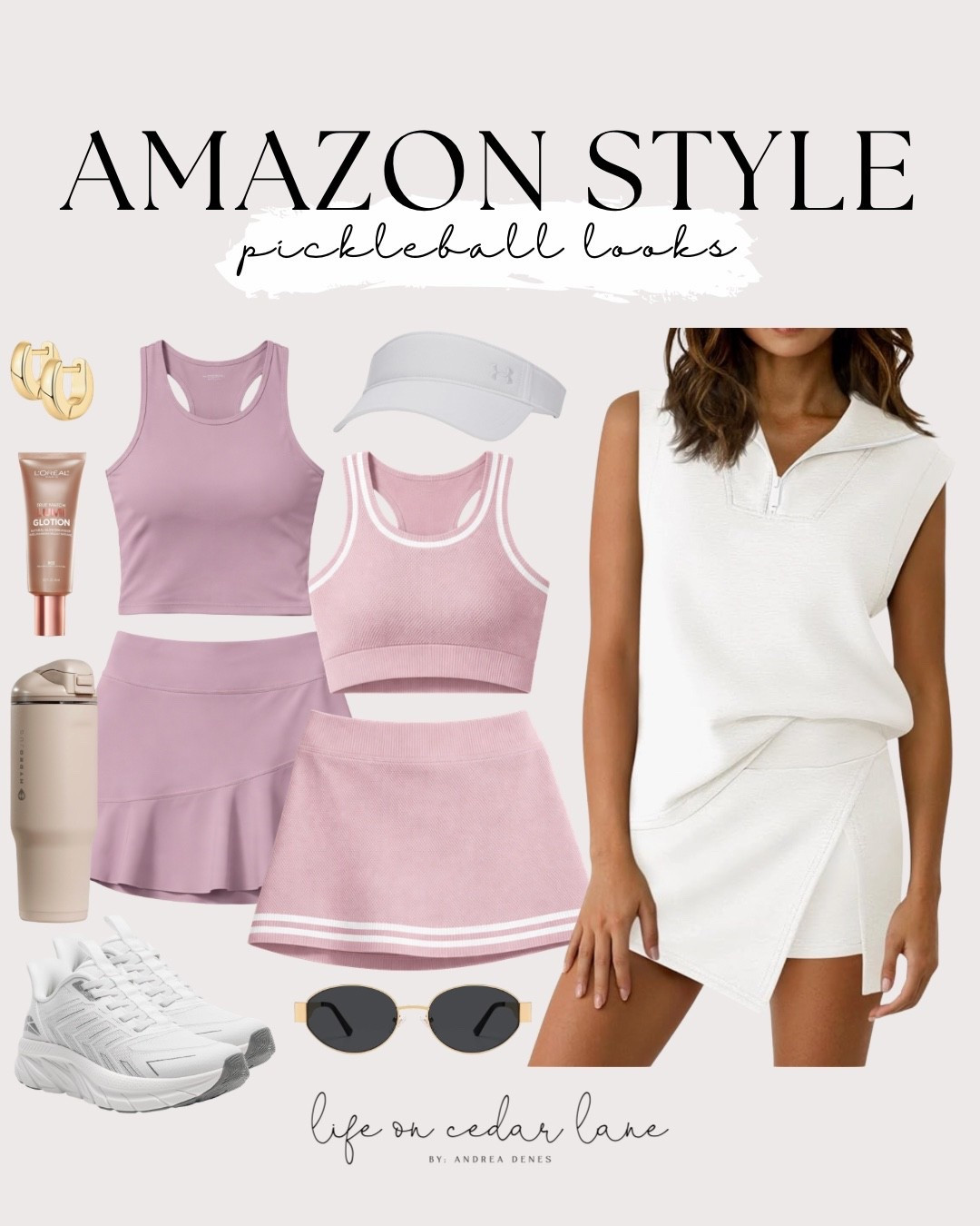 Amazon finds for the perfect day of pickleball! Check these out! #amazonstyle #pickleballfashion

#LTKOver40 #LTKActive #LTKfitnessgoals
