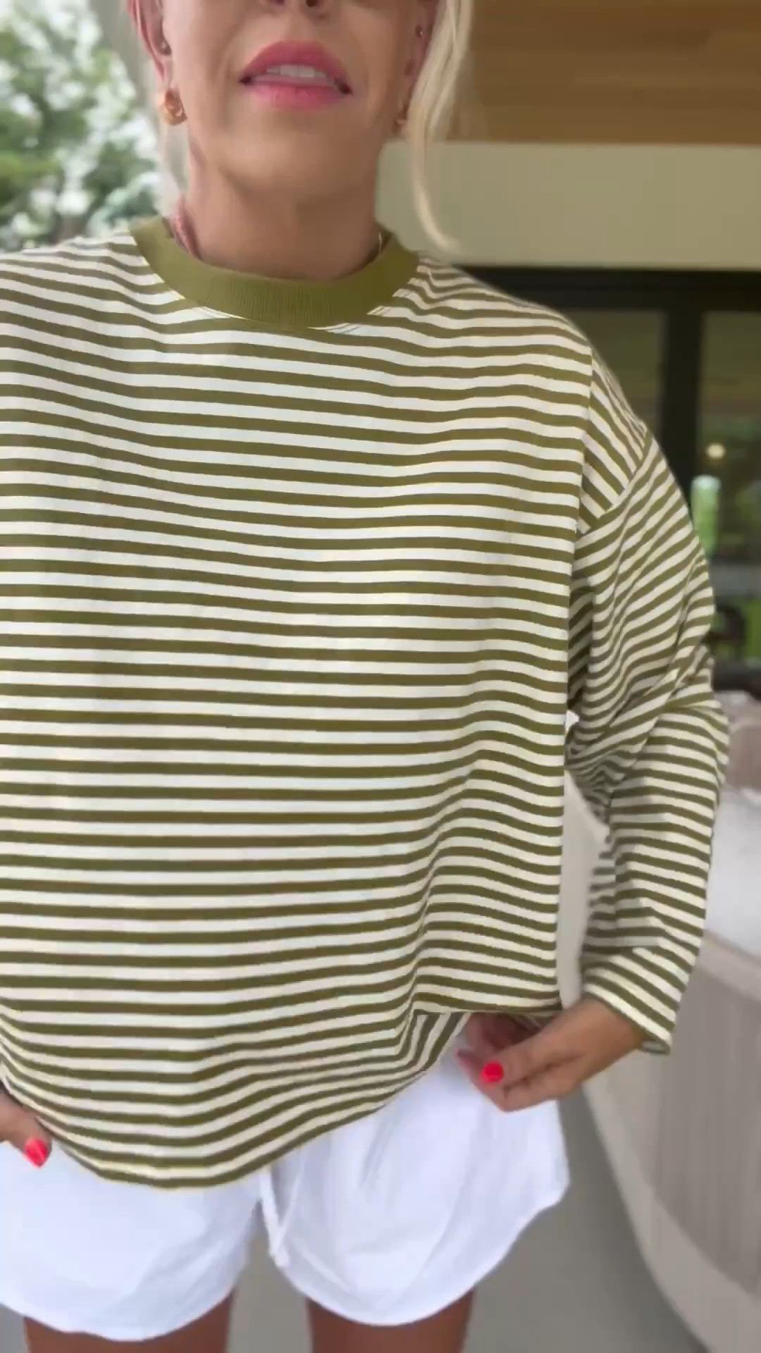 Here is that same sweatshirt in green!

#LTKootd #LTKgrwm #LTKmomlife