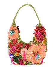 Beaded Daisy Handheld Bag | TJ Maxx