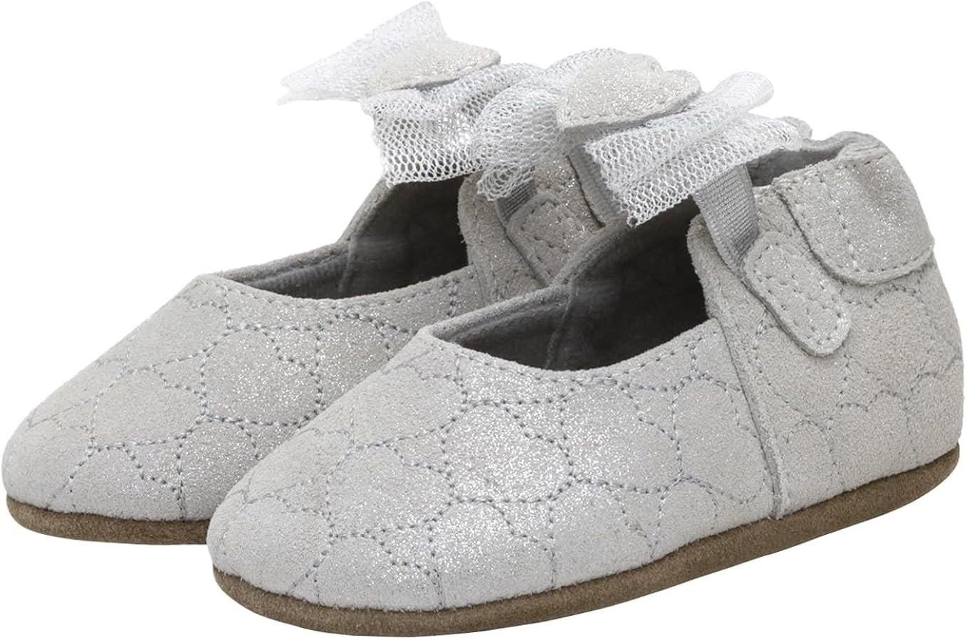 Robeez Baby Girls and Unisex Soft Soles Slip-Resistant Crib Shoes Slippers for Infant and Toddler... | Amazon (US)