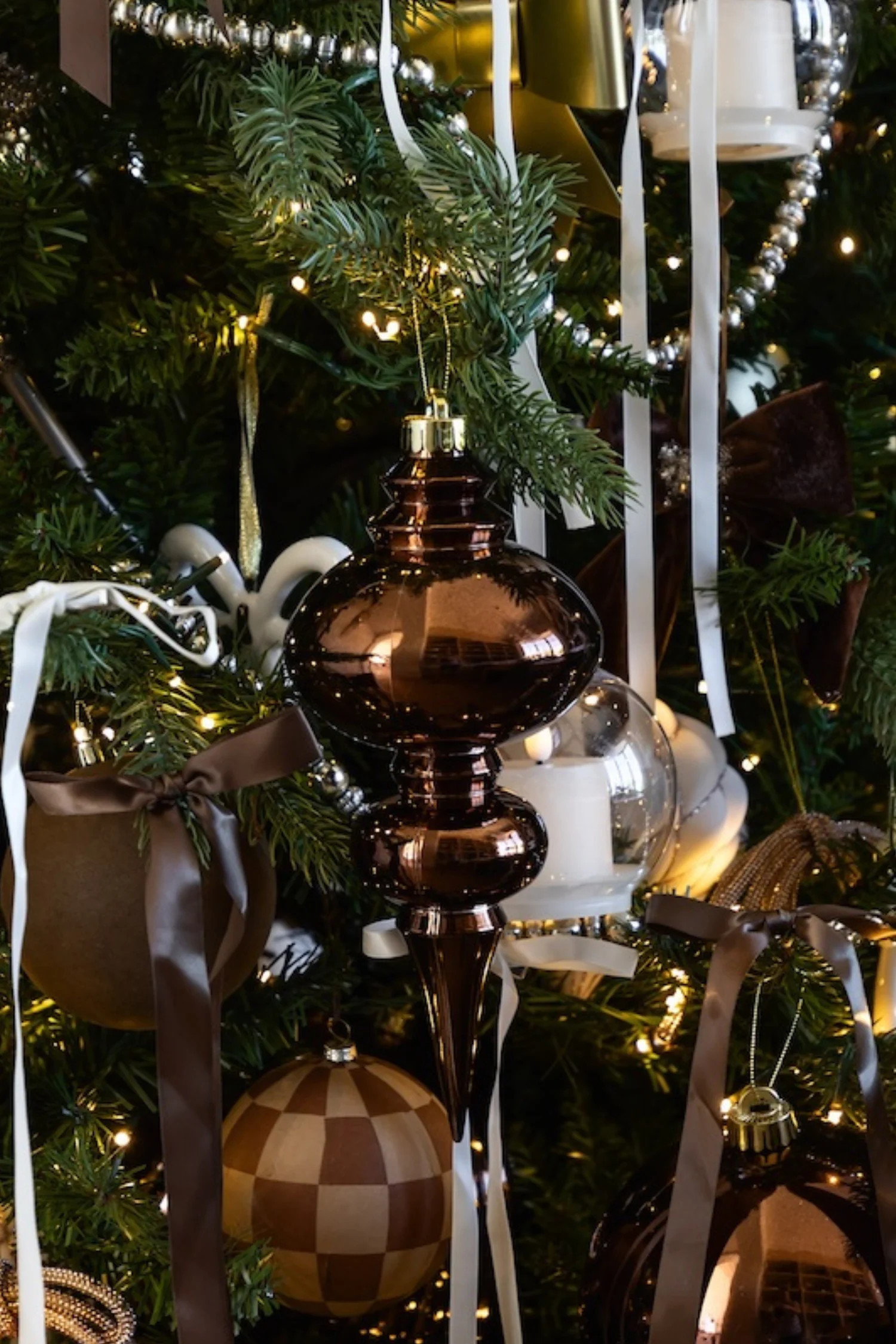 Finial Ornament - Brown | THELIFESTYLEDCO