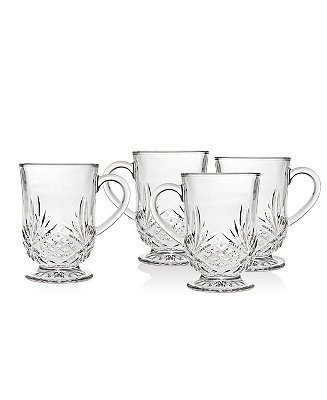 Godinger Dublin Set of 4 10oz Coffee Mugs  & Reviews - Bar & Wine  - Dining - Macy's | Macys (US)