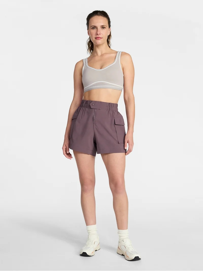 Avia Women's Contour Stitch Sports Bra, Sizes XS-XXXL | Walmart (US)