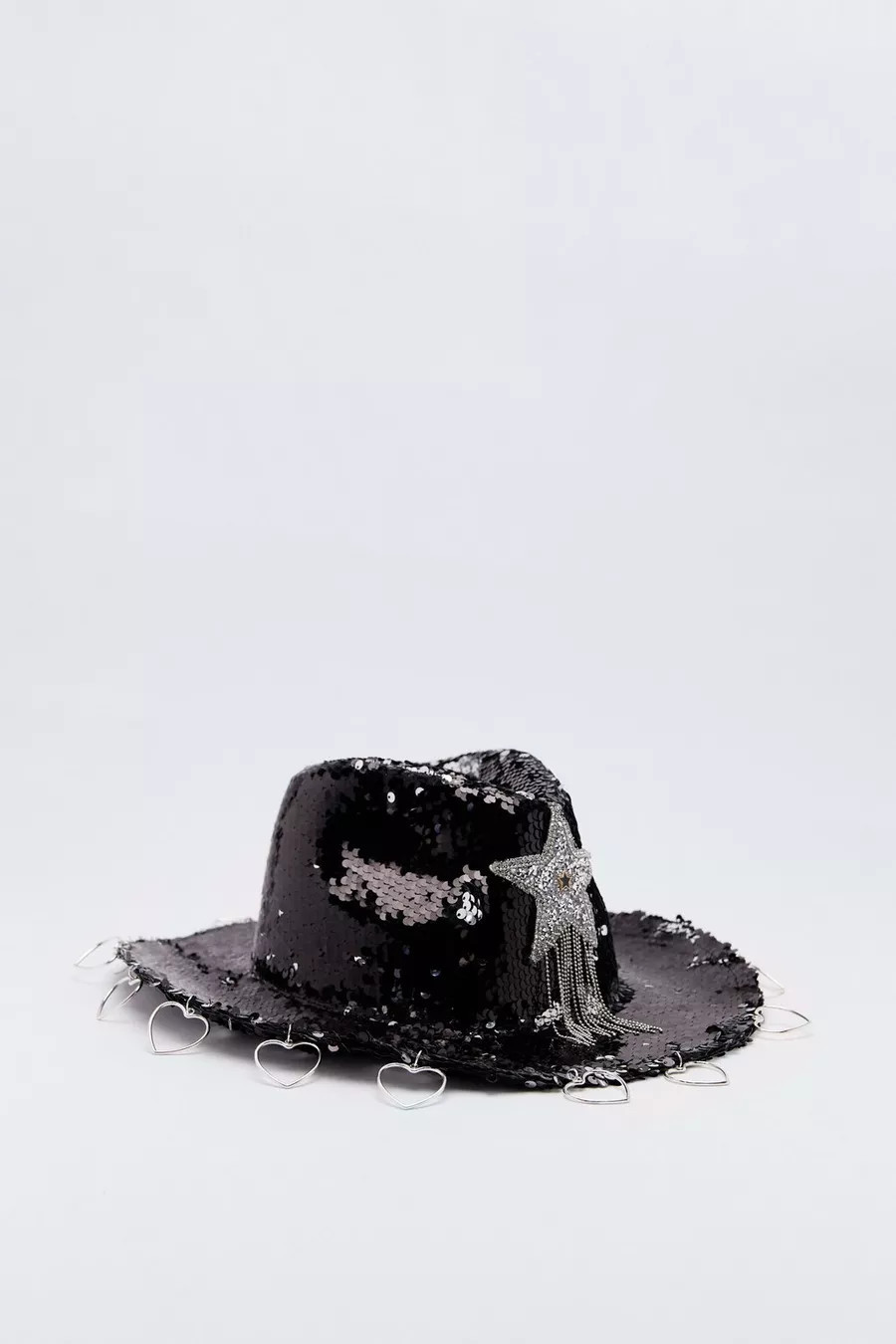 Star & Heart Trim Cowboy Hat | Nasty Gal (US)