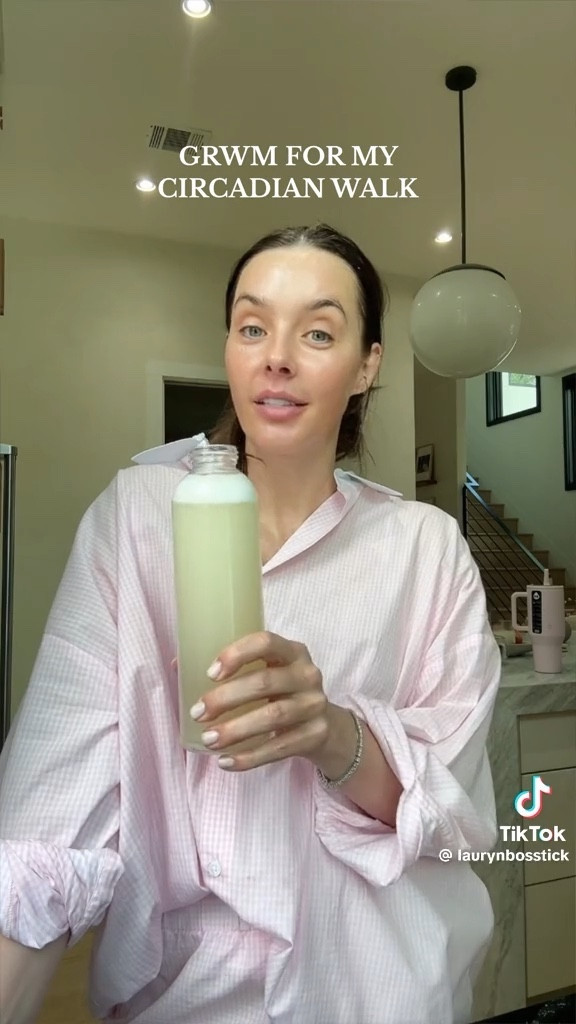 Get ready with me for a circadian walk! Sharing the products in the wellness cocktail I drink every morning.

#LTKSeasonal #LTKstyletip #LTKhome