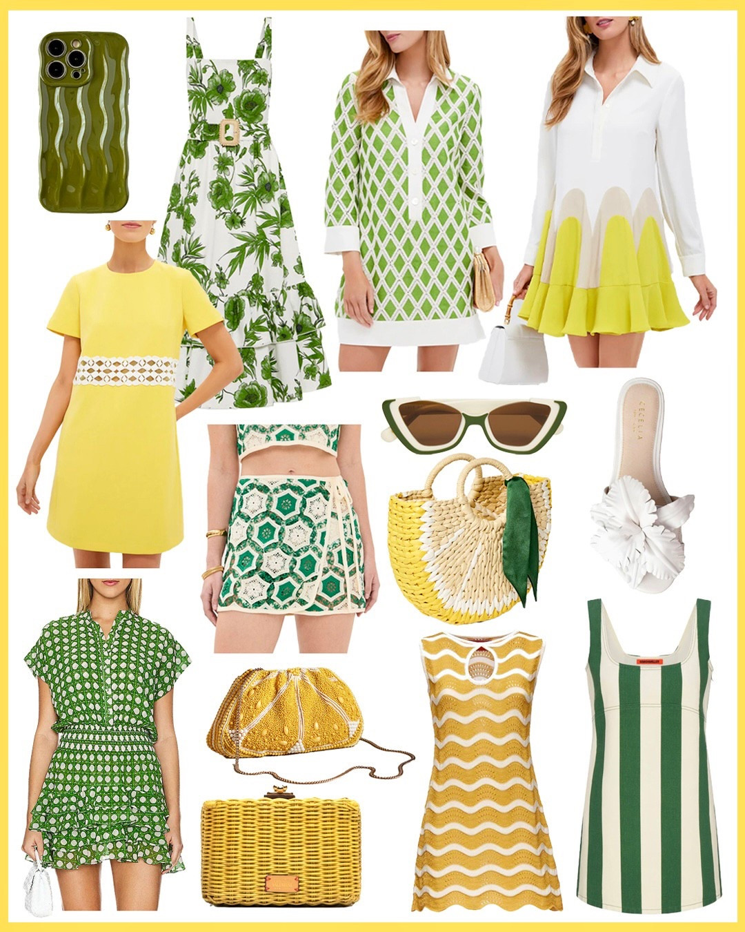 Palm Springs vibes and counting down to spring!! ☀️🌴

#yellowdress #greendress #palmsprings #ps #vacationstyle #vacationoutfit #wicker #citrus #lemon #retro #vintageinspired

#LTKSpringSale #LTKStyleTip #LTKSeasonal