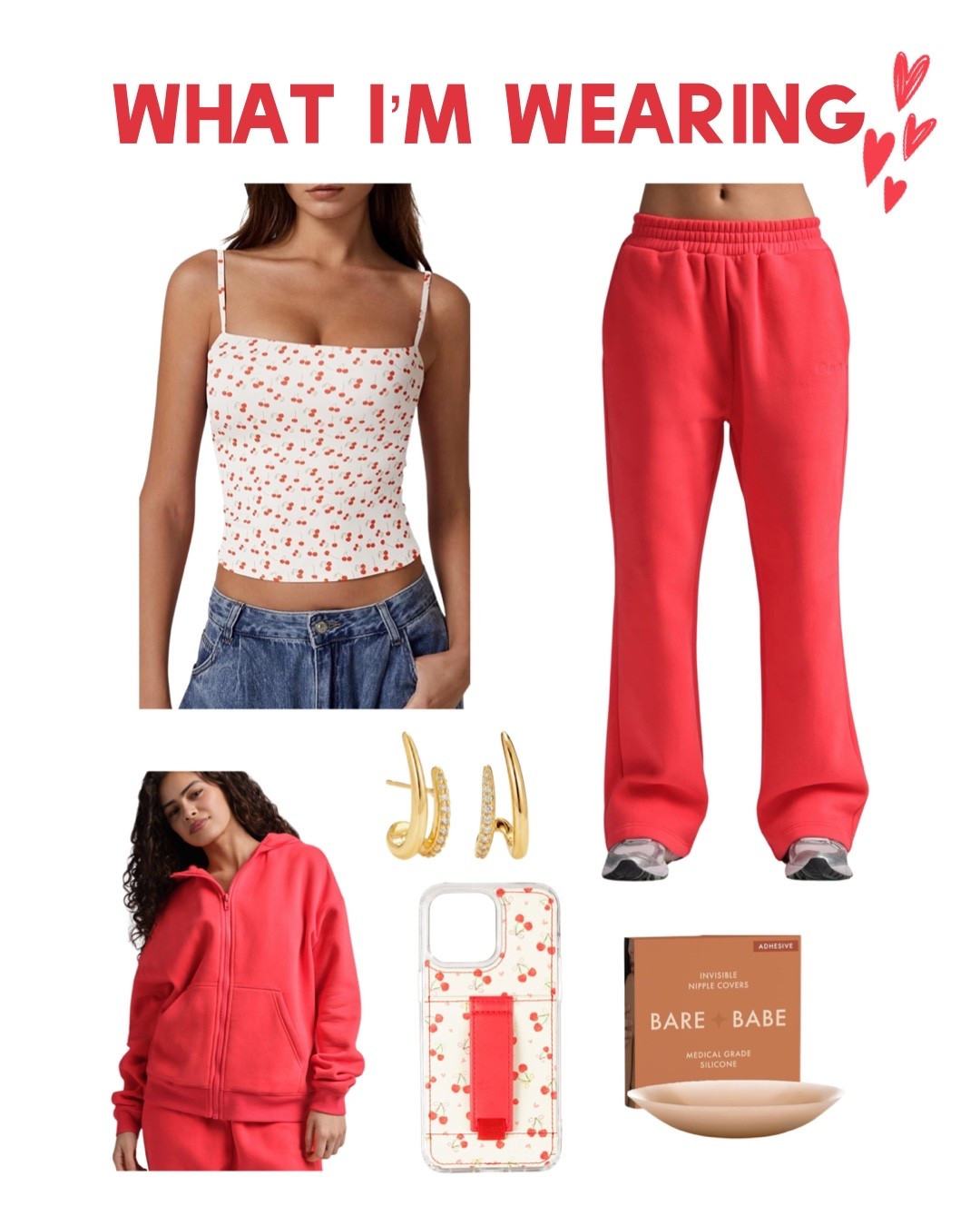 Wearing this Week, love this cherry tank paired with the best red sweatpants🍒🍒
(phone case is Walli)

#LTKOver40 #LTKootd #LTKgrwm
