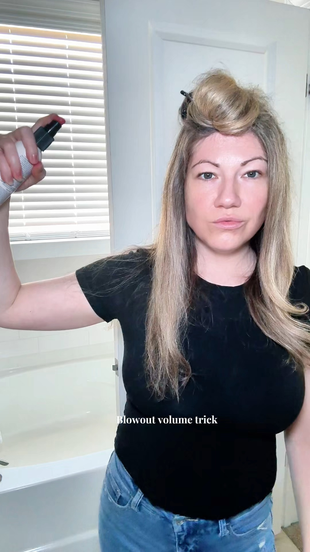 Soft 90s blowout volume using a thermal brush and heat protectant — overdirect the front pieces for that lifted finish.


#LTKgrwm #LTKOver40 #LTKBaby