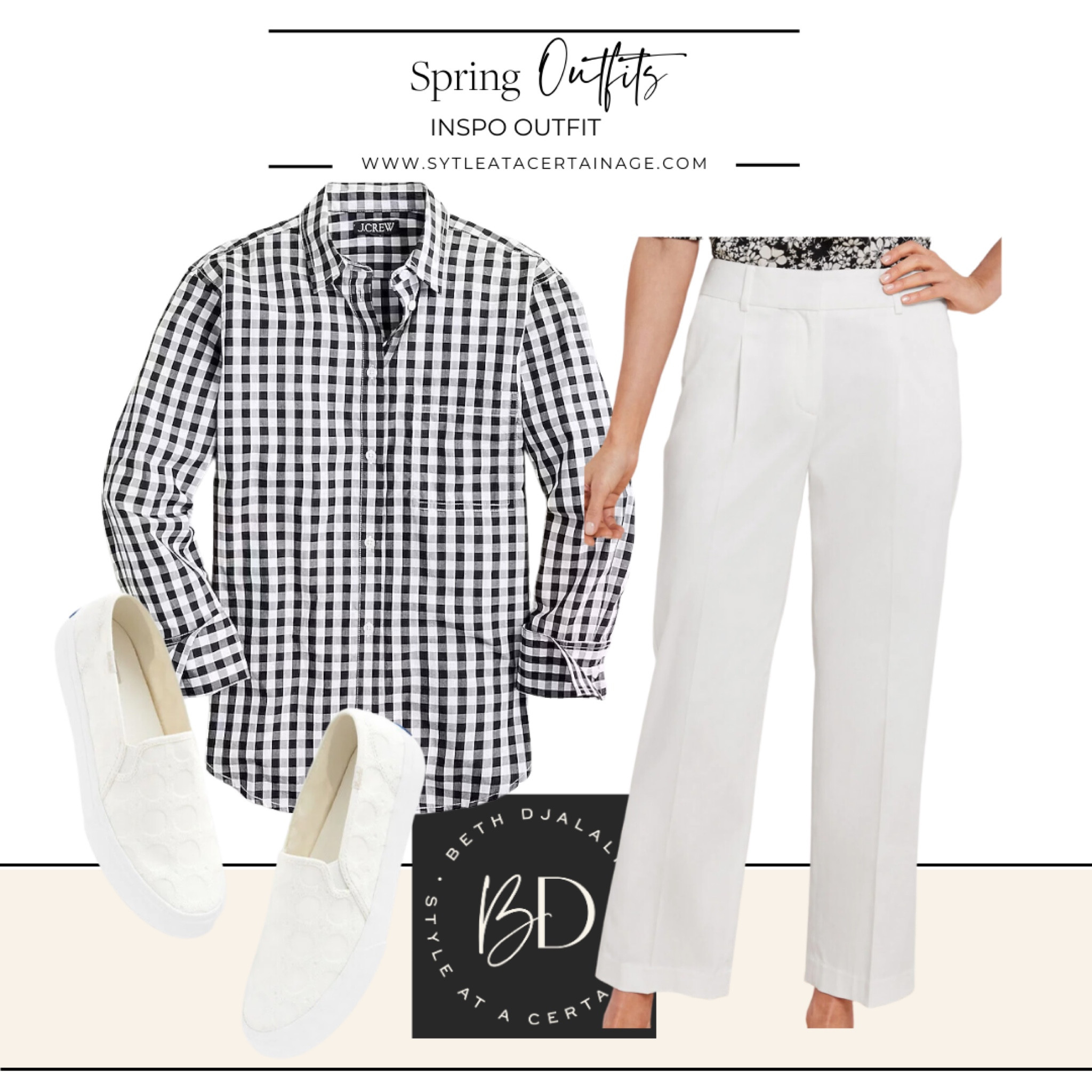 J.Crew gingham inspiration outfit

#LTKSeasonal #LTKFind