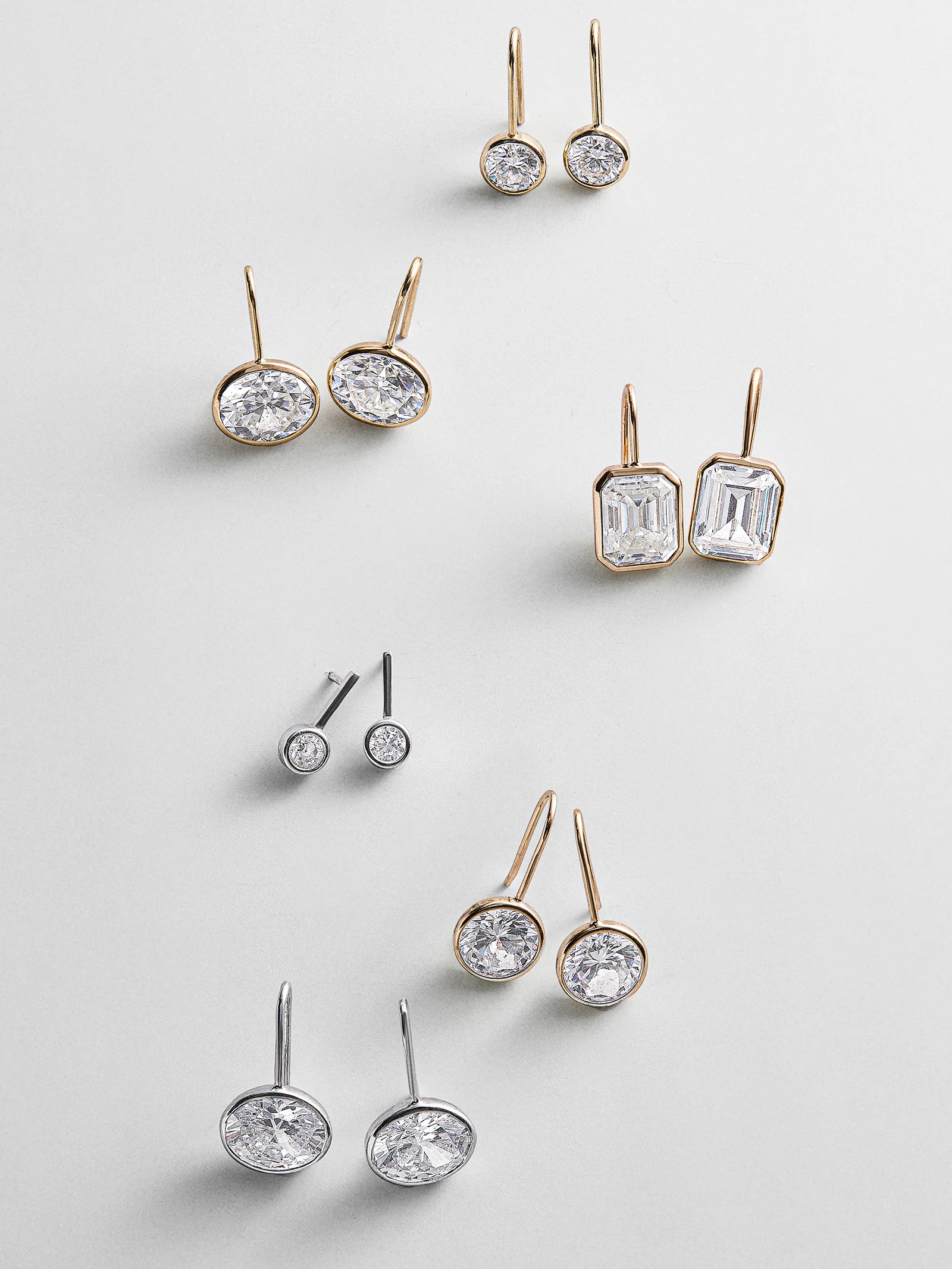 Fallon 14K Gold Bezel Earrings - Gold | BaubleBar