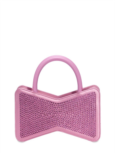 Mini bow shape crystallized satin bag - Mach & Mach - Women | Luisaviaroma | Luisaviaroma