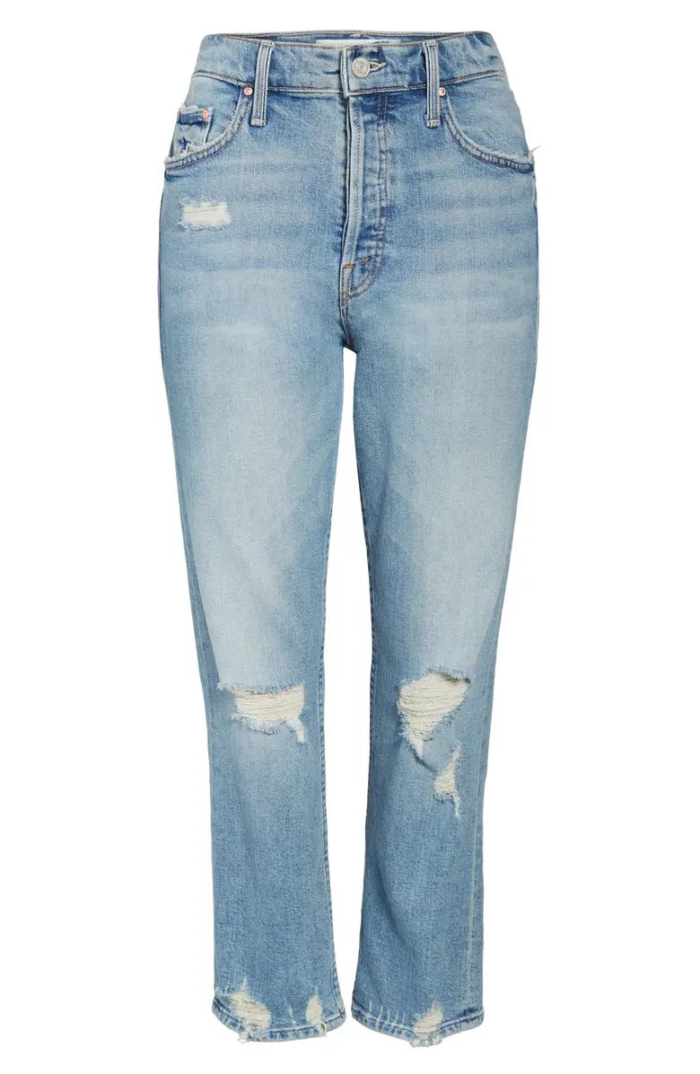 The Tomcat Ripped Crop Straight Leg Jeans | Nordstrom