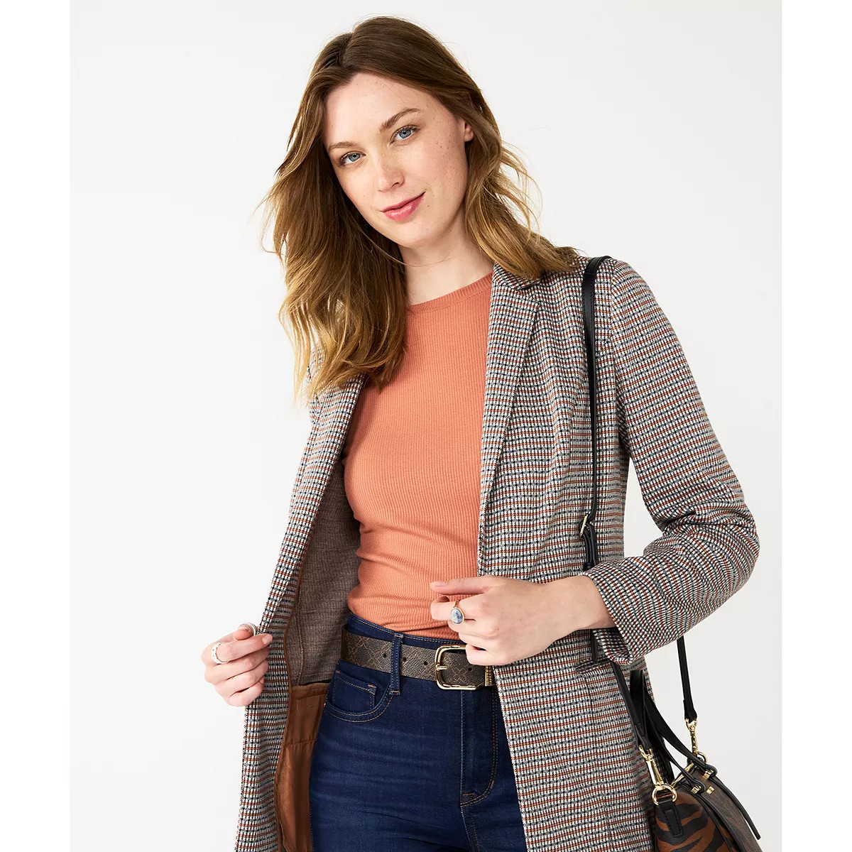Women's Nine West Relaxed Blazer | Kohl's