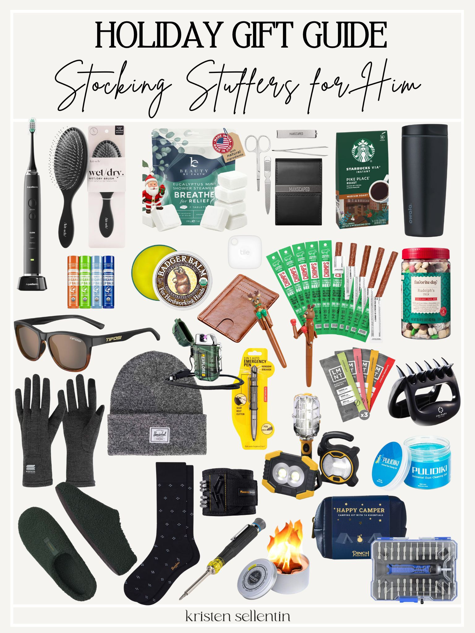 Holiday Gift Guide: Stocking Stuffers for Him! 

 

#LTKGiftGuide #LTKHoliday #LTKMens