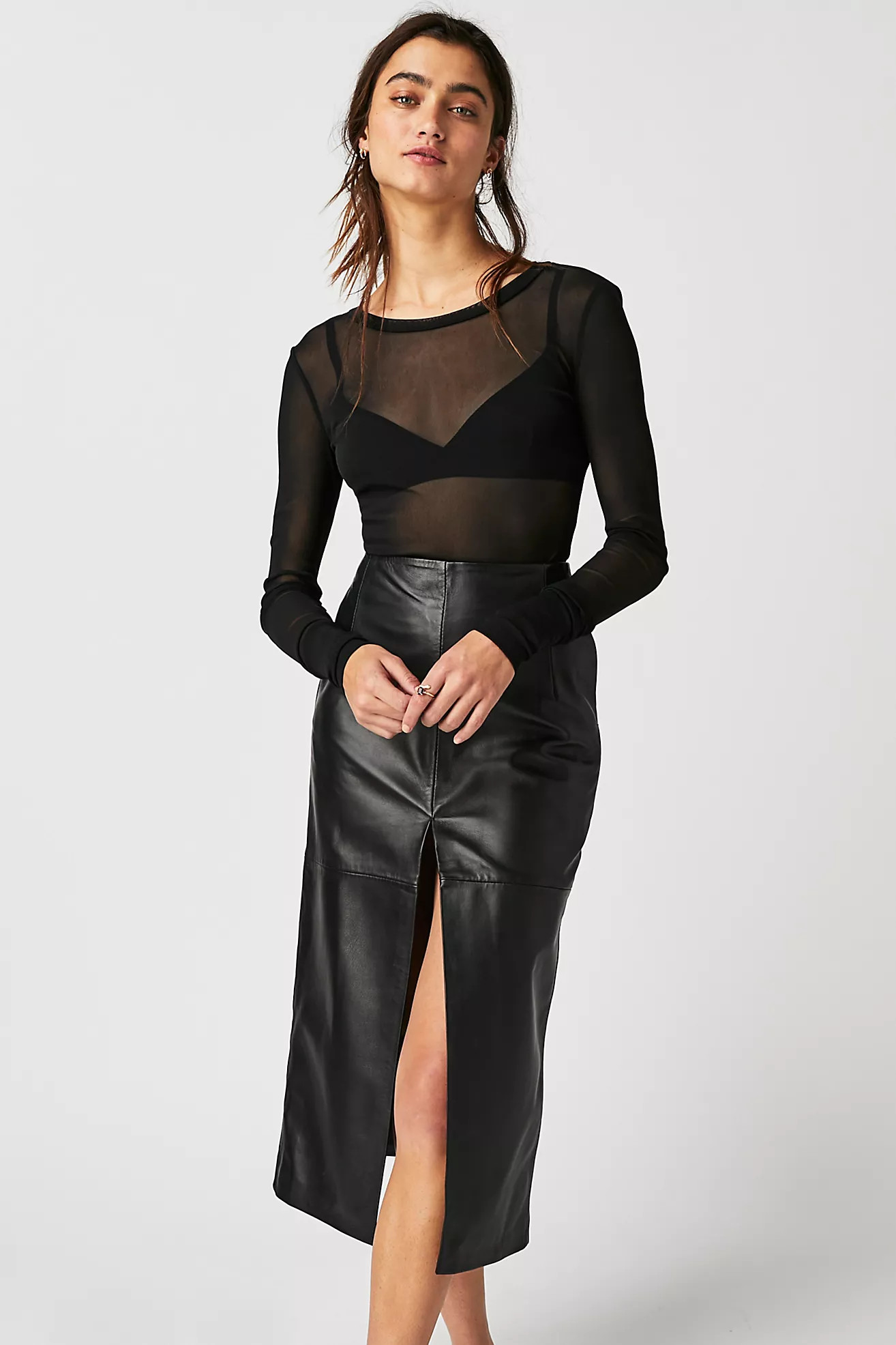 Zoe A-Line Midi Skirt | Free People (Global - UK&FR Excluded)