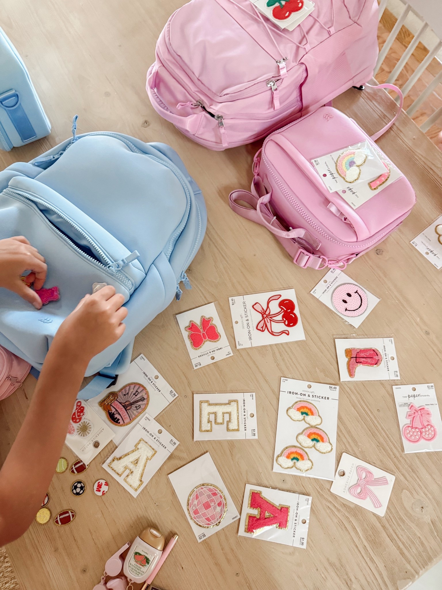 Backpack patches 💕