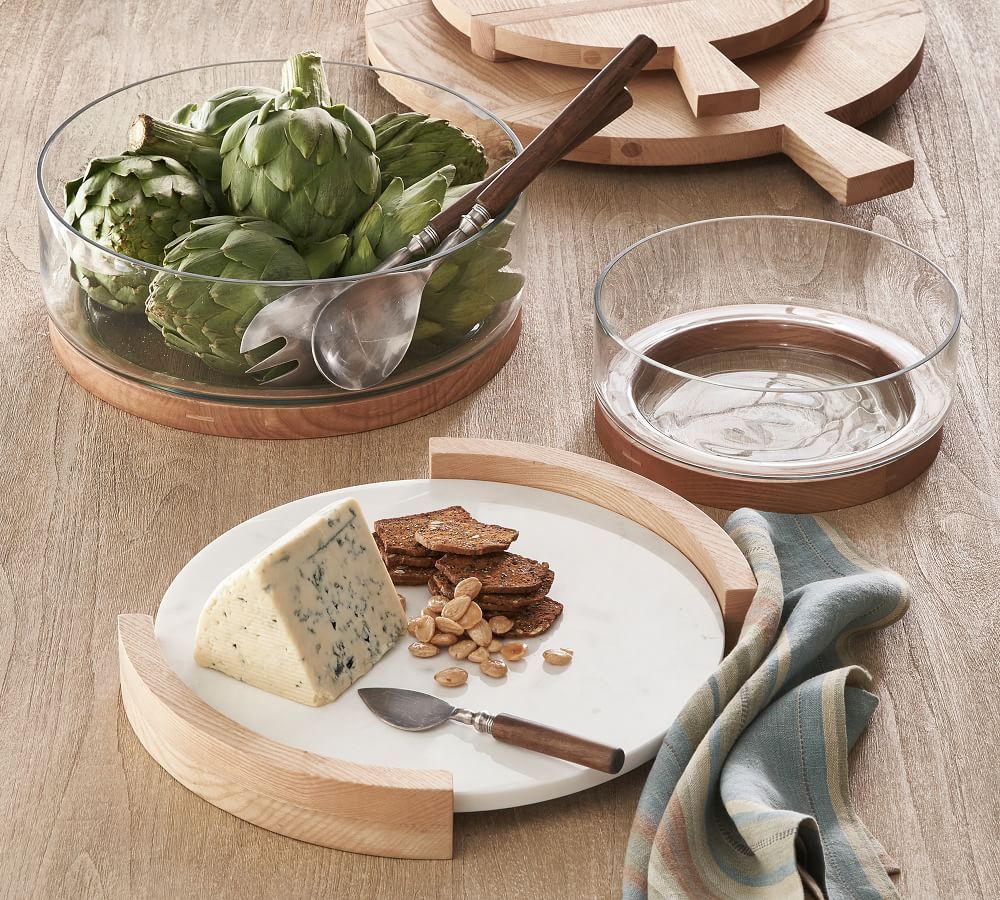 Ash Wood Serveware Collection | Pottery Barn (US)