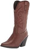 YOKI-CANDIZ Women's High Western Cowboy Boots, Brown, 10 M US | Amazon (US)