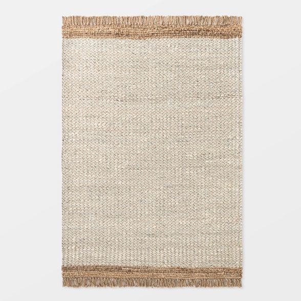 Honeyville Jute/Wool Rug Neutral - Threshold™ designed by Studio McGee | Target