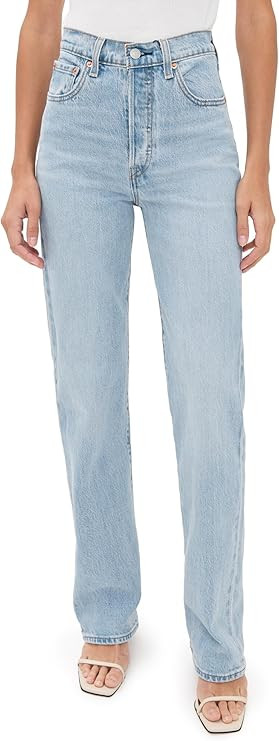 Levi's Womens Ribcage Full Length Jeans | Amazon (US)
