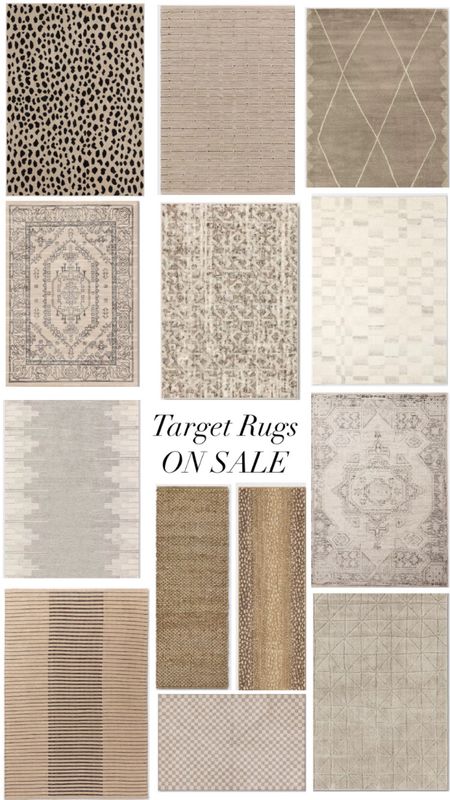 TODAY ONLY rugs on SALE 40% off! Target Circle 

#LTKhome #LTKsalealert #LTKxTarget