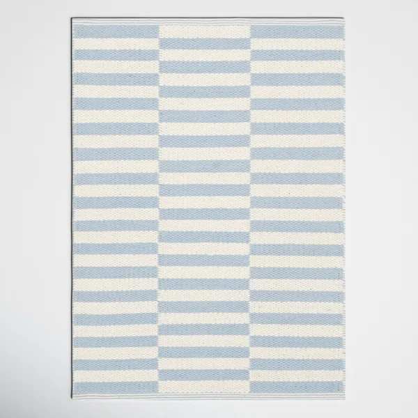 Ilona Flatweave Cotton Striped Rug | Wayfair North America