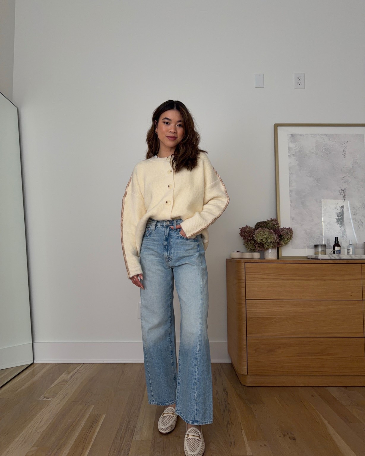 Sizing info: sweater size XS petite, white tee size XS, jeans size 24 in this is how I roll! 

petite fashion, get dressed with me, outfit inspiration, ootd, nashville outfit, Nashville influencer, petite style, vacation style, casual outfits, mom style, petite pants, winter dress, winter outfit, winter pants, winter outfit inpso, winter outfit idea, winter top, winter style, winter sweater, cozy sweater, cold weather sweater, cold weather outfit, winter bag, winter purse, denim, jeans, cardigan, loafers, boat shoes, wide leg jeans, light wash jeans,  

 

#LTKmomlife #LTKSeasonal #LTKPetite