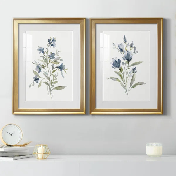 Linen Botanical III - 2 Piece Print | Wayfair North America