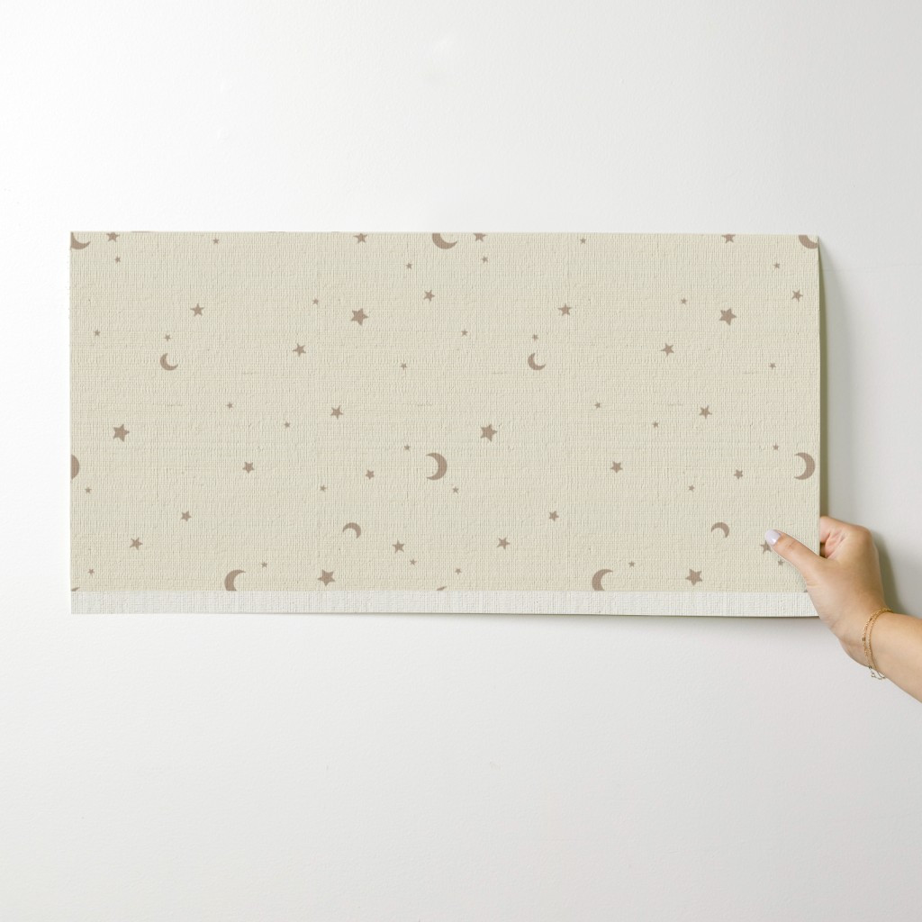 Wallpaper in Stars and Moon | Spoonflower