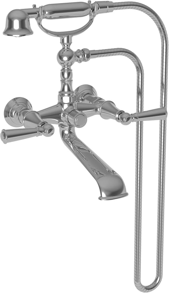 Newport Brass 2400-4283/26 Aylesbury Exposed Tub & Hand Shower Set - Wall Mount Polished Chrome | Amazon (US)