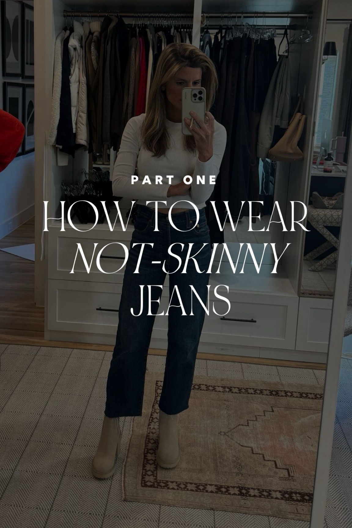 Levi Ribcage jeans. (I cut them btw)