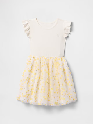 Baby & Toddler 2-in-1 Flower Tulle Dress | Gap (US)