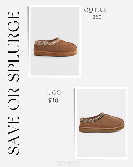 Save or splurge Ugg slippers 

#LTKfindsunder50 #LTKGiftGuide #LTKSeasonal