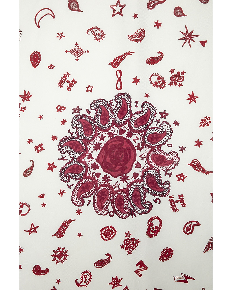 Zadig & Voltaire Bandana Print Mixed Silk Square Scarf | Bloomingdale's (US)