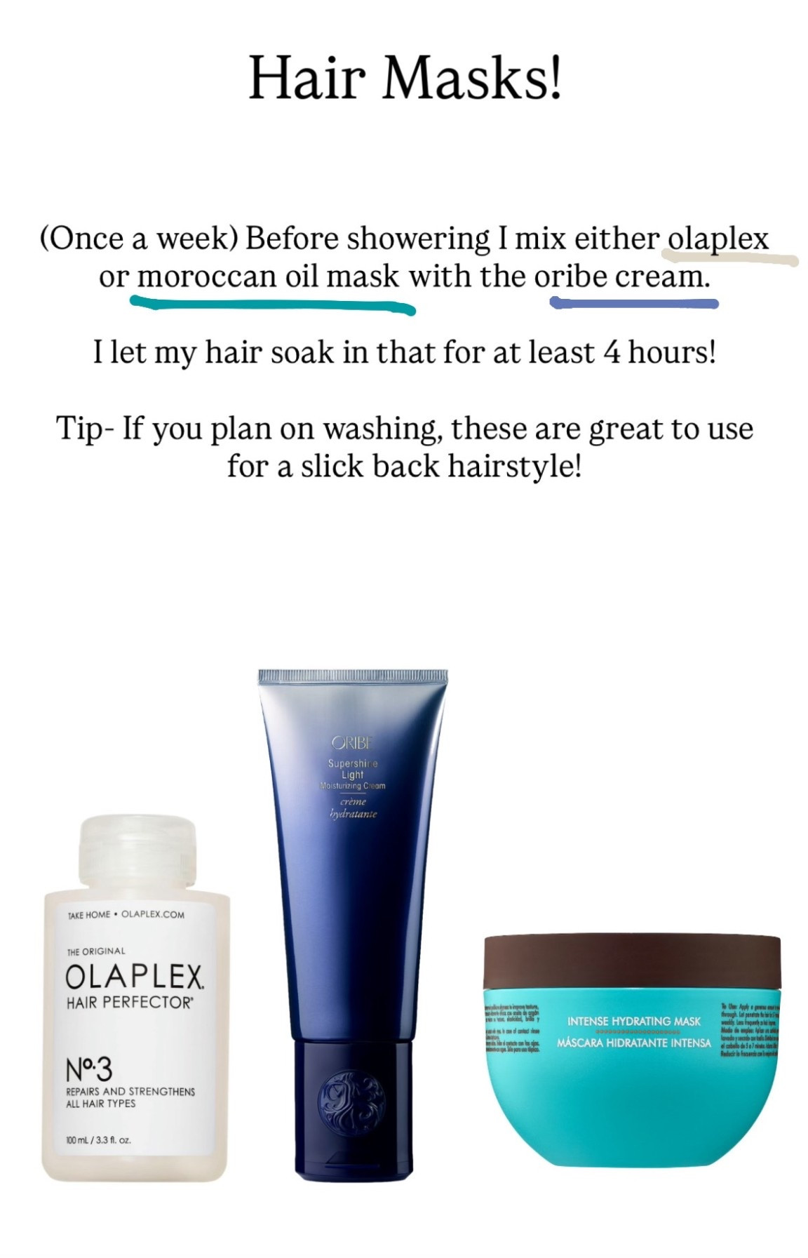 Updated Hair Routine: Hair Masks