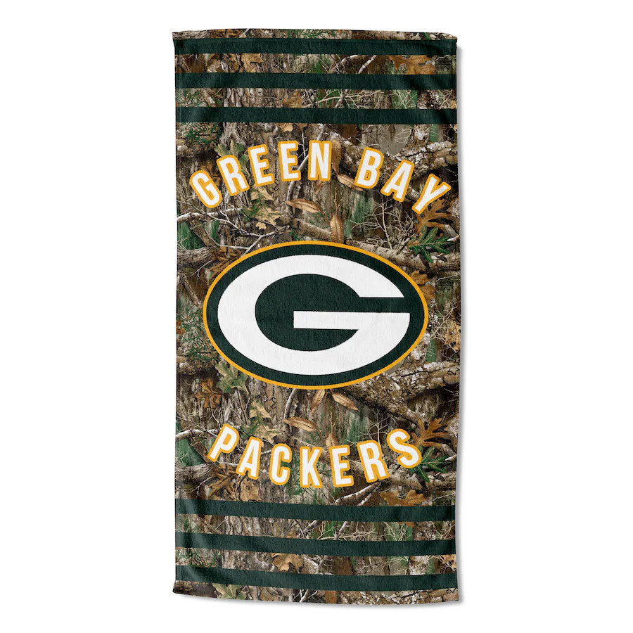 Green Bay Packers The Northwest Group 30"x 60" Three Stripes Beach Towel | Fanatics