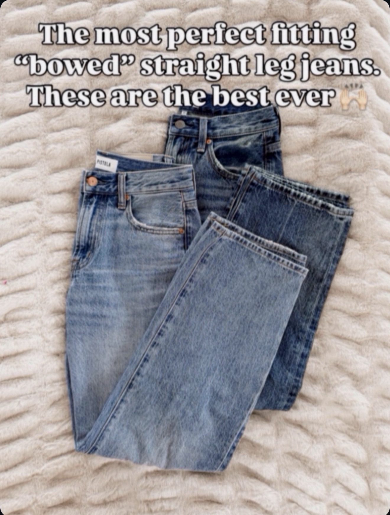 The best fitting straight leg jeans I’ve tried 🤎

#LTKSeasonal #LTKOver40 #LTKootd