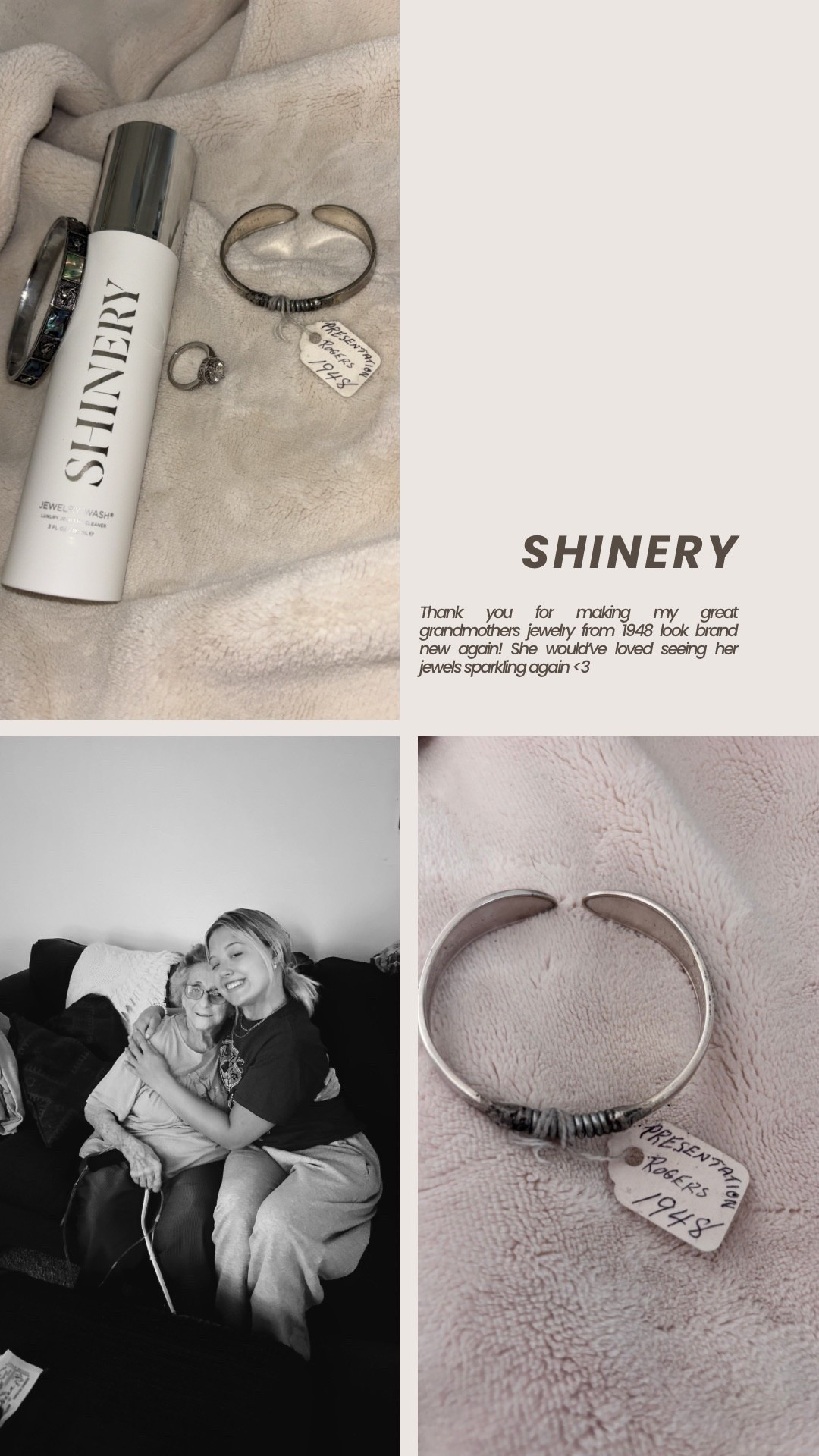 Partnered with SHINERY to bring back to life a part of my great grandmother! This jewelry cleaner is a must have essential for timeless & luxury jewelry! 

Shinery jewelry cleaner, gentle jewelry cleanser, daily jewelry wash, non-toxic formula, safe for gold, silver, diamonds, delicate gemstone care, instant shine, tarnish remover, sparkle refresher, jewelry maintenance, luxury jewelry care, jewelry cleaning routine, residue-free finish, brilliant shine boost, easy jewelry cleaning, at-home jewelry care, jewelry polish alternative, clean jewelry aesthetic, shine-enhancing cleanser

#LTKCyberWeek #LTKGiftGuide #LTKHoliday