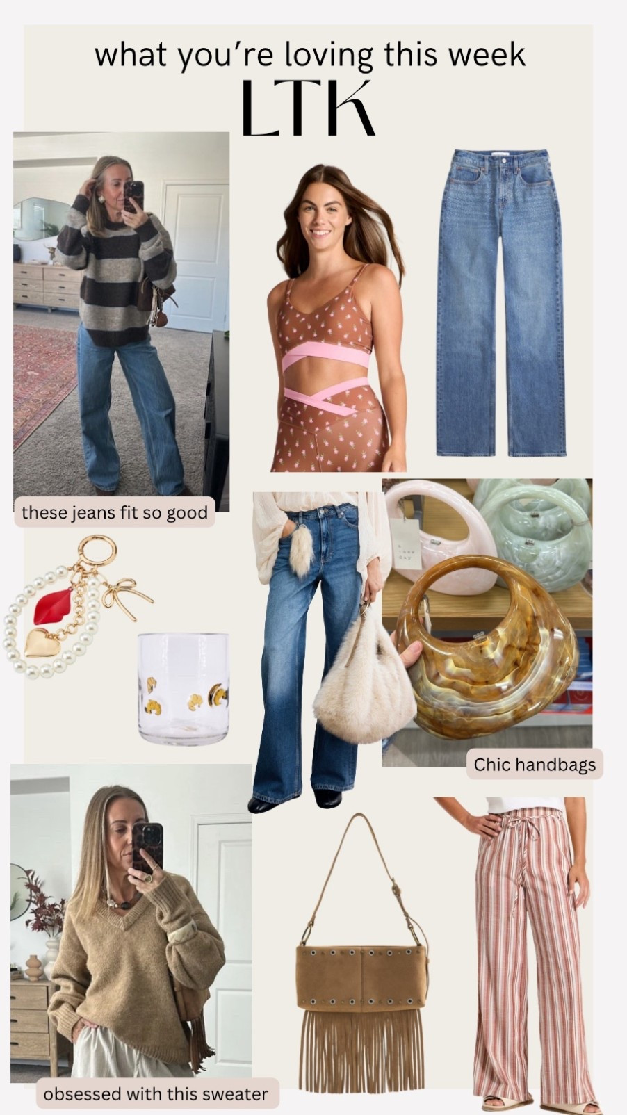 What you’re loving this week- LTK

#LTKFindsUnder100 #LTKgrwm #LTKootd