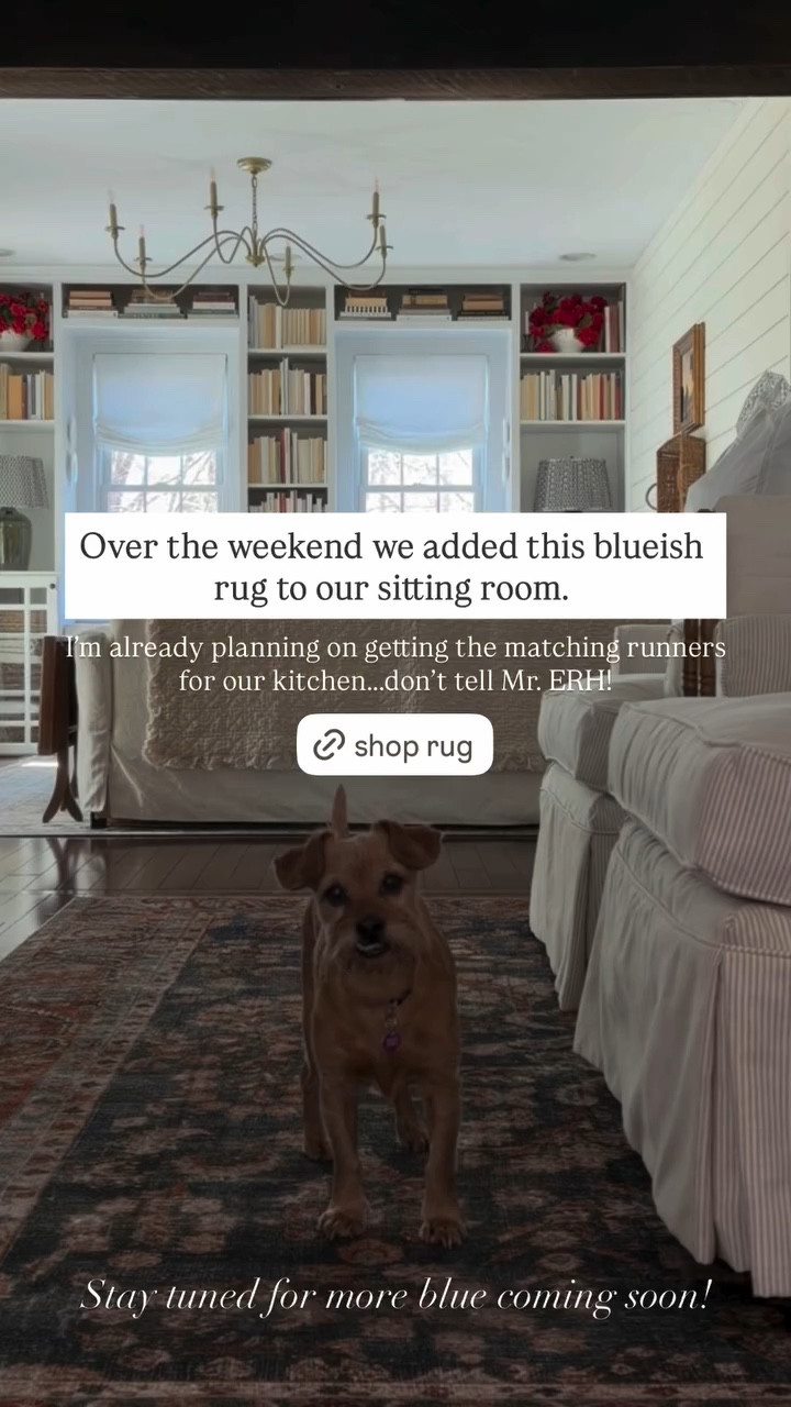 Stay tuned for more blue coming soon!