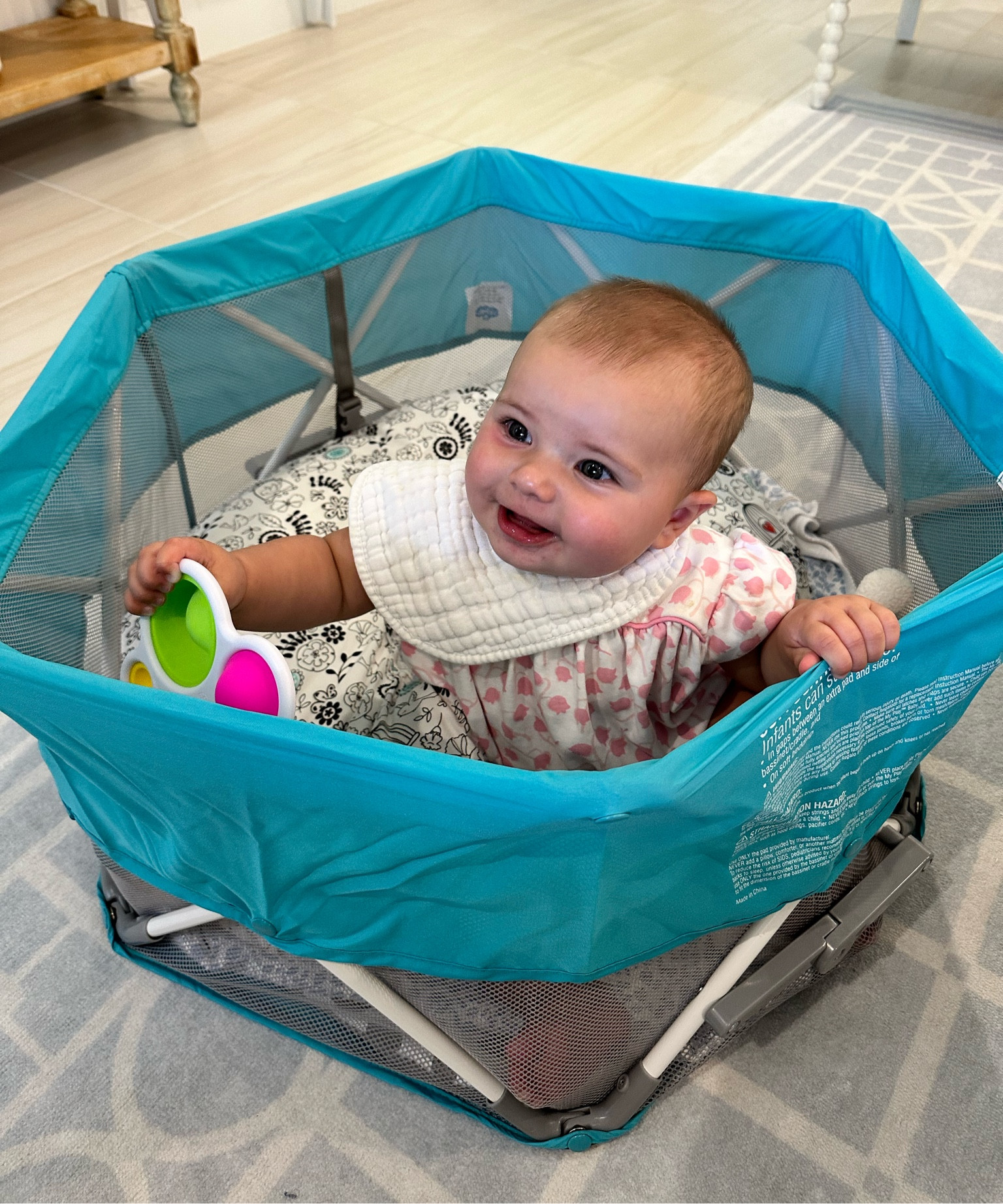 If your baby isn’t yet crawling and you need a small playpen for travel, the beach, etc., this one is a winner! It folds up as well 👏🏻

#LTKbaby #LTKfindsunder50 #LTKkids