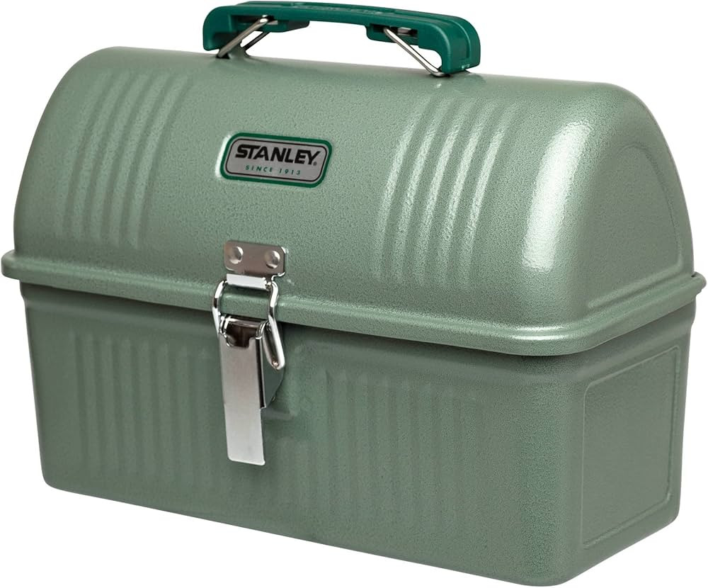 Stanley Classic Lunch Box 5.5 qt | Vintage Metal Lunchbox | Durable Meal Container with Handle an... | Amazon (US)