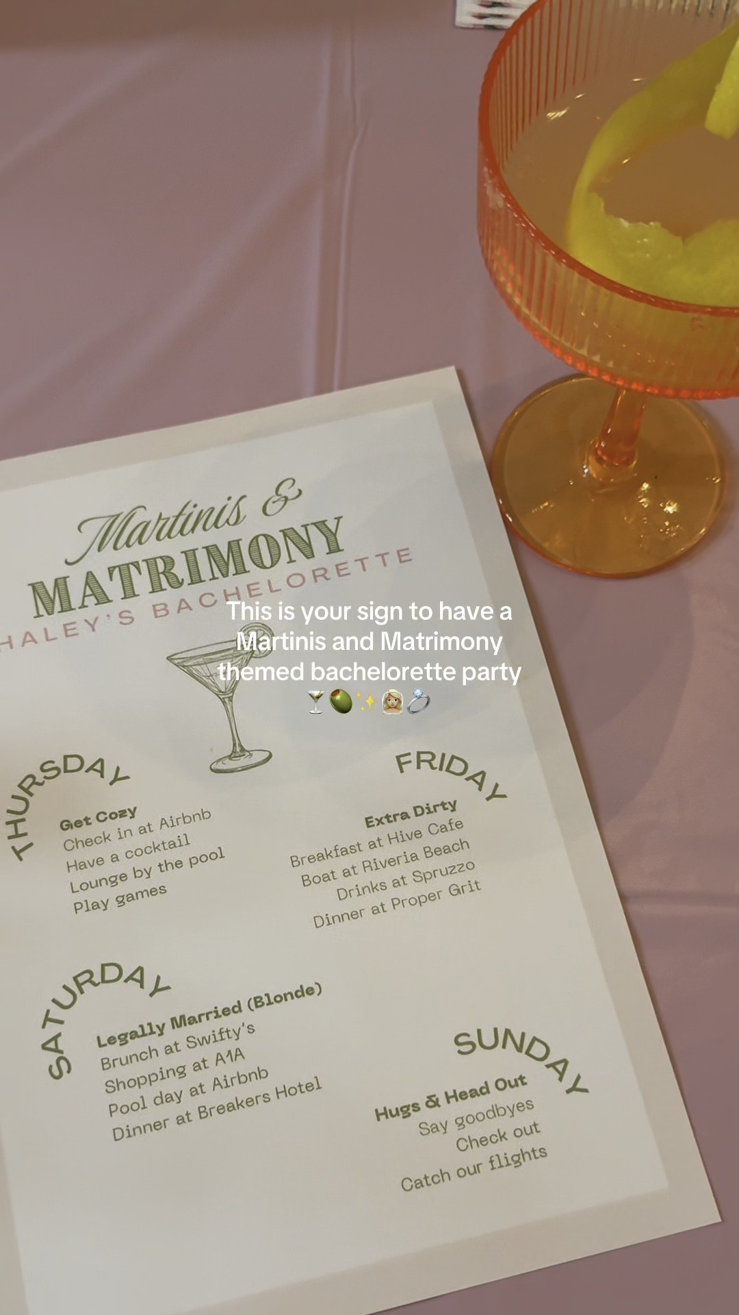 Thank you XO, Fetti for making this bachelorette so special with the best decorations!!! Everyone loved the theme!🍸✨🫒
#martinisandmatrimony #bachelorette
#bacheloretteparty #bachelorettetheme #xofetti #decorations

#LTKParties #LTKWedding #LTKFindsUnder50